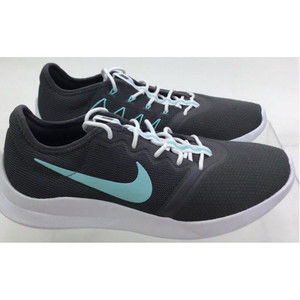 Nike VTR Women's Running Shoes Sneakers Size 8. Thunder Grey/Aqua Green